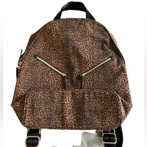 Stella & Dot Lady Boss Backpack in Leopard
